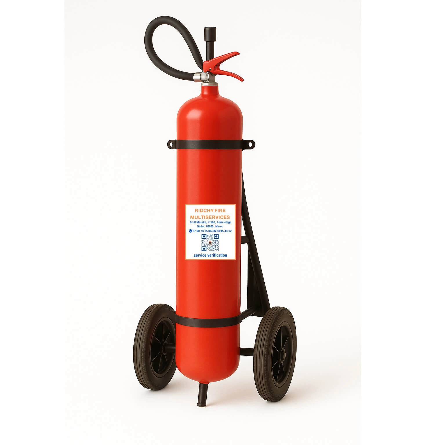 Extincteur CO2-10 kg Extincteur CO2-10 kg – Image 1