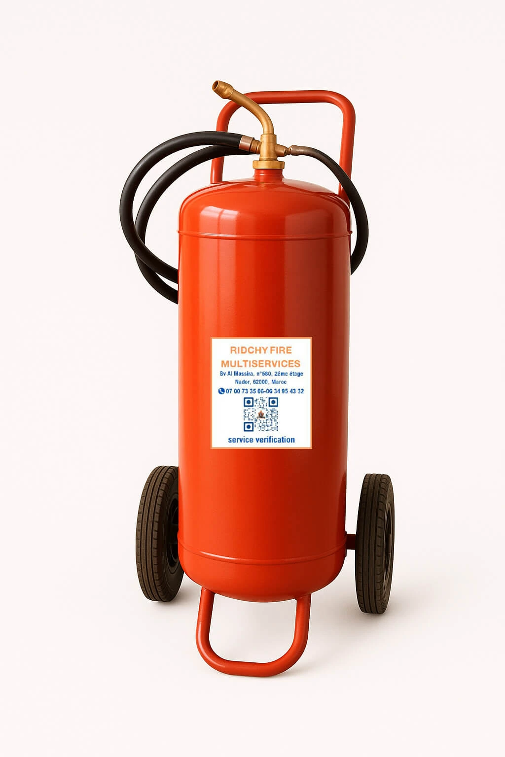 Extincteur poudre 50 kg Extincteur poudre 50 kg – Image 1